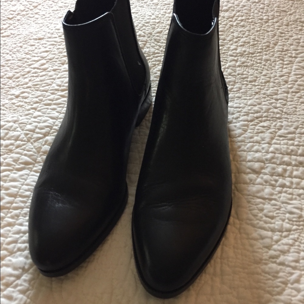 Ann Taylor Leather Booties